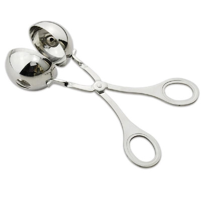 Meat Ballers Stainless Steel Non-Stick Tongs Meatball Spoon Ice Cream Scoop for Fruits Meatball Ice Cream
Meat Ballers Stainless Steel Non-Stick Tongs Meatball Spoon Ice Cream Scoop for Fruits Meatball Ice Cream