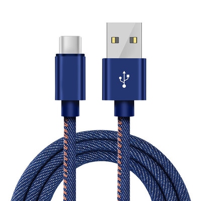 Micro Usb Data Cable for iPhone 1M 2M Durable Denim Jean Nylon Braided Cord Fast Charging Type C Sync & Charging USB C Cable
Micro Usb Data Cable for iPhone 1M 2M Durable Denim Jean Nylon Braided Cord Fast Charging Type C Sync & Charging USB C Cable
