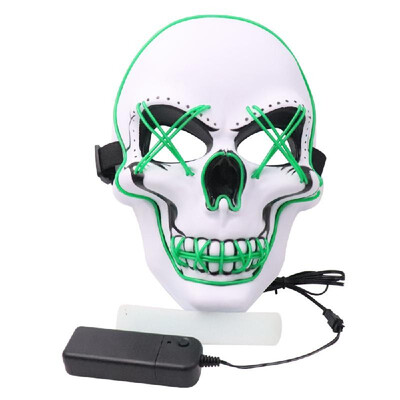 Halloween Party Mask LED Scary Flash Mask EL Line Light Mask Cosplay Mask Party Clothing Mask Supplies Multi-color Optional
Halloween Party Mask LED Scary Flash Mask EL Line Light Mask Cosplay Mask Party Clothing Mask Supplies Multi-color Optional