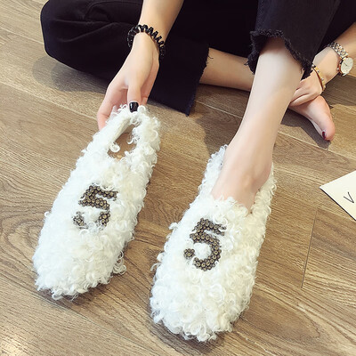 Flat-soled womens shoes new autumn shoes Korean version Baitie fashion fairy geomantic drill wool shoes round-headed single shoes
Flat-soled womens shoes new autumn shoes Korean version Baitie fashion fairy geomantic drill wool shoes round-headed single shoes