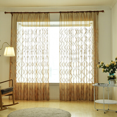 Gobestart Leaves Sheer Curtain Tulle Window Treatment Voile Drape Valance 1 Panel Fabric
Gobestart Leaves Sheer Curtain Tulle Window Treatment Voile Drape Valance 1 Panel Fabric