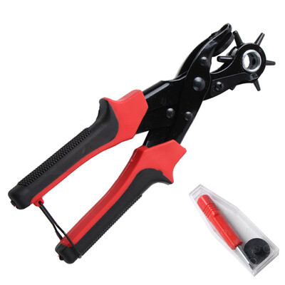 Multi-function Portable Heavy Duty Leather Hole Punch Hand Pliers Belt Holes Punched Punching Plier Hole
Multi-function Portable Heavy Duty Leather Hole Punch Hand Pliers Belt Holes Punched Punching Plier Hole