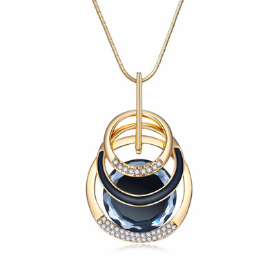 Long Necklaces & Pendants for Women Collier Crystal Geometric Round Statement Colar Maxi Necklace Fashion Sweater chain Bijoux
Long Necklaces & Pendants for Women Collier Crystal Geometric Round Statement Colar Maxi Necklace Fashion Sweater chain Bijoux
