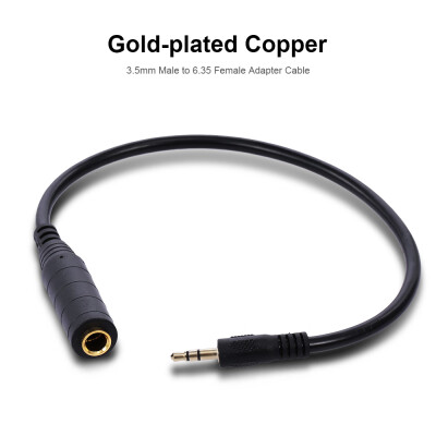 35mm to 65mm Audio Adapter Cable 35mm Male to 635mm Female Converter Cable for MicrophoneHeadphone
35mm to 65mm Audio Adapter Cable 35mm Male to 635mm Female Converter Cable for MicrophoneHeadphone