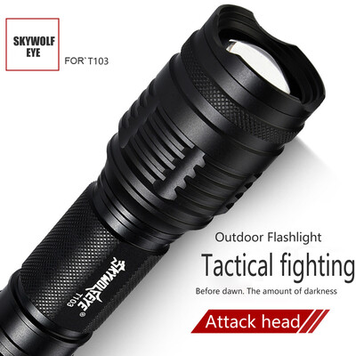 Saidsome XML T6 LED Zoomable 18650 Flashlight Rechargeable Clip 5000LM Torch Light Lamp flashlight lamp
Saidsome XML T6 LED Zoomable 18650 Flashlight Rechargeable Clip 5000LM Torch Light Lamp flashlight lamp