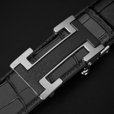 Guangzhou factory belt mens leather automatic buckle layer leather mens belt letter buckle high-end business mens bel
Guangzhou factory belt mens leather automatic buckle layer leather mens belt letter buckle high-end business mens bel