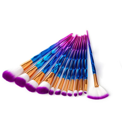 〖Follure〗12Pcs Diamond Makeup Brush Set Dazzle Glitter Big Fish Tail Foundation Brushs
〖Follure〗12Pcs Diamond Makeup Brush Set Dazzle Glitter Big Fish Tail Foundation Brushs