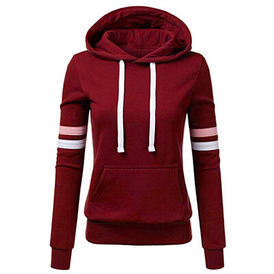 Tailored Women Stripe Sweatshirt Long Sleeve Blouse Hooded Pocket Pullover Tops Shirt
Tailored Women Stripe Sweatshirt Long Sleeve Blouse Hooded Pocket Pullover Tops Shirt