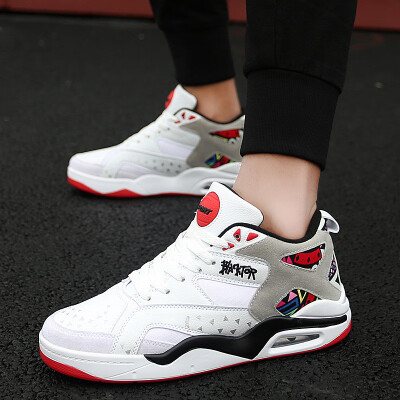 Fashion air cushion shoes mens couples tide shoes casual wild running shoes high to help non-slip basketball shoes
Fashion air cushion shoes mens couples tide shoes casual wild running shoes high to help non-slip basketball shoes