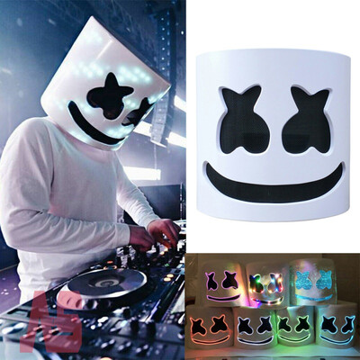 New Hot DJ LED Luminous Helmet Mask Cosplay Prop Halloween Party Latex Masks LED Party Bar DJ Masks
New Hot DJ LED Luminous Helmet Mask Cosplay Prop Halloween Party Latex Masks LED Party Bar DJ Masks