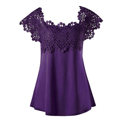 Nomeni Women Summer Solid Lace Splice Patchwork Tee Lady Sexy Casual Loose Shirts Tops
Nomeni Women Summer Solid Lace Splice Patchwork Tee Lady Sexy Casual Loose Shirts Tops