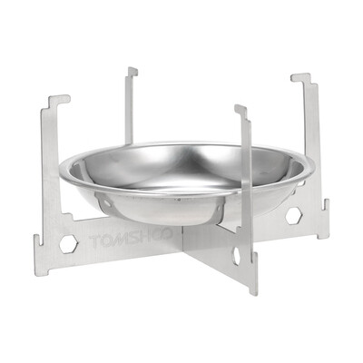 TOMSHOO Mini Alcohol Stove Spirit Burner Stove Portable Mini Ultralight Outdoor Camping Stove Furnace with Cross Stand Rack
TOMSHOO Mini Alcohol Stove Spirit Burner Stove Portable Mini Ultralight Outdoor Camping Stove Furnace with Cross Stand Rack