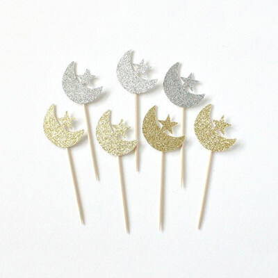 FUNNYBUNNY Happy Eid Mubarak Glitter Baking Cupcake Piece Insert Baking Decoration Flag Cupcake Toppers Wrapper
FUNNYBUNNY Happy Eid Mubarak Glitter Baking Cupcake Piece Insert Baking Decoration Flag Cupcake Toppers Wrapper
