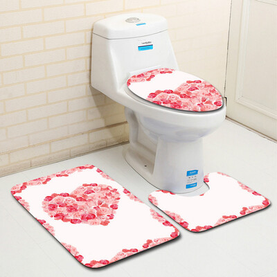 〖Follure〗3PCS Valentines Day Pattern Non Slip Toilet Seat Cover Rug Bathroom Set Decor
〖Follure〗3PCS Valentines Day Pattern Non Slip Toilet Seat Cover Rug Bathroom Set Decor