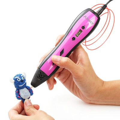 Aibecy 3D Printing Pen LCD Display work with ABS PLA Filament for Kids Art Craft Drawing DIY Gift
Aibecy 3D Printing Pen LCD Display work with ABS PLA Filament for Kids Art Craft Drawing DIY Gift