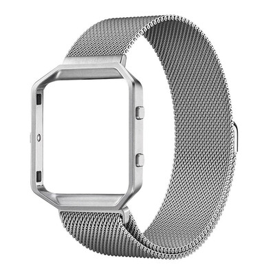 KNS-7 Magnetic Loop Stainless Steel Strap Watch Band for Fitbit Blaze Tracker with Frame Large Replacement Band Accessories for Wo
KNS-7 Magnetic Loop Stainless Steel Strap Watch Band for Fitbit Blaze Tracker with Frame Large Replacement Band Accessories for Wo