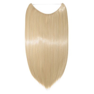 Invisible Wire No Clips in Hair Extensions Secret Fish Line Hairpieces Silky Straight real natural Synthetic
Invisible Wire No Clips in Hair Extensions Secret Fish Line Hairpieces Silky Straight real natural Synthetic