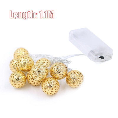 Decorative String Lights 10 LED Metal Ball Light for Christmas Holiday Party Home Garden Decoration
Decorative String Lights 10 LED Metal Ball Light for Christmas Holiday Party Home Garden Decoration