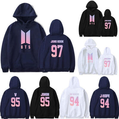 Fashion RAP BTS Bangtan Boys Sweatshirt Hoodie Pocket Sweater Unisex Pullover
Fashion RAP BTS Bangtan Boys Sweatshirt Hoodie Pocket Sweater Unisex Pullover