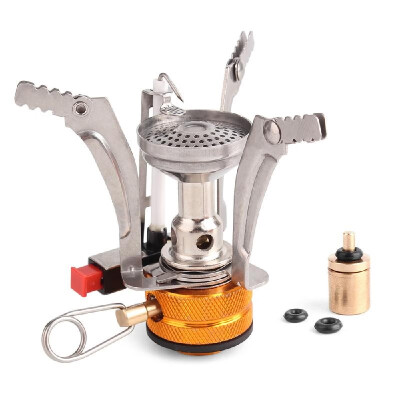 Super Lightweight Stove Outdoor Cooking Burner Folding Camping Gas Stove with Flat Canister Adapter&Refill Adapter
Super Lightweight Stove Outdoor Cooking Burner Folding Camping Gas Stove with Flat Canister Adapter&Refill Adapter