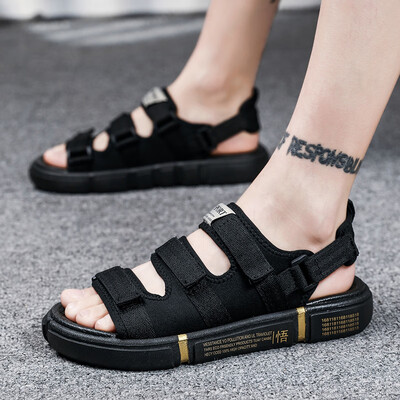 The new sandals wear two mens anti-skid soft soles&couples wear them outside Wudao beach slippers
The new sandals wear two mens anti-skid soft soles&couples wear them outside Wudao beach slippers