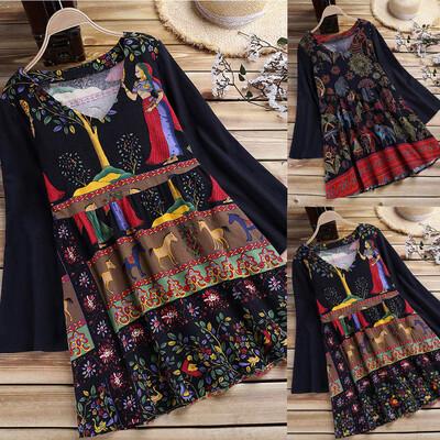 Nomeni Women Casual National Style Plus Size Loose Cotton Linen Long Tops Shirt Blouse
Nomeni Women Casual National Style Plus Size Loose Cotton Linen Long Tops Shirt Blouse