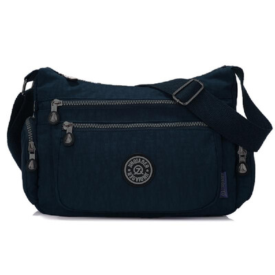 New Fashion Women Crossbody Bag Nylon Waterproof Multiple Zipper Pockets Solid Shoulder Bag
New Fashion Women Crossbody Bag Nylon Waterproof Multiple Zipper Pockets Solid Shoulder Bag