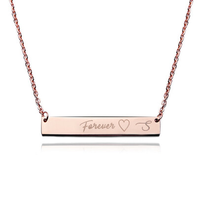 Rinhoo Hot Sale Fashion Women Stainless Steel Necklace Engraved Forever Love Square Pendant Necklace Jewelry Best Gift Wholesale
Rinhoo Hot Sale Fashion Women Stainless Steel Necklace Engraved Forever Love Square Pendant Necklace Jewelry Best Gift Wholesale