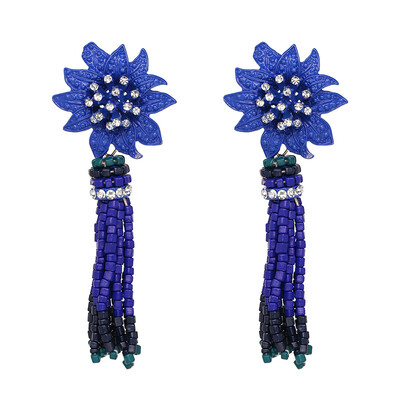Ethnic Style Flower Color with Bohemian Colorful Beads Drop Earrings Brincos For Women Hot Sale Jewelry
Ethnic Style Flower Color with Bohemian Colorful Beads Drop Earrings Brincos For Women Hot Sale Jewelry