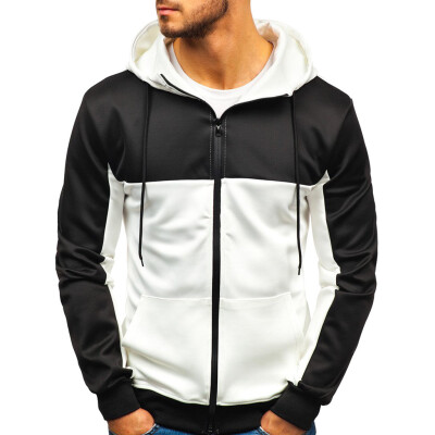 Toponeto Mens New Fashion Casual Patchwork Slim Hoodie Outwear Blouse Zipper Sweatshirt
Toponeto Mens New Fashion Casual Patchwork Slim Hoodie Outwear Blouse Zipper Sweatshirt