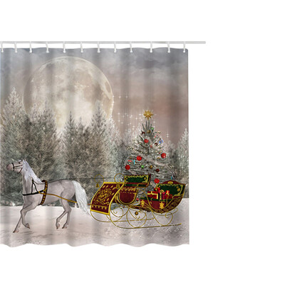 Siaonvr Christmas Waterproof Polyester Bathroom Shower Curtain Decor With Hooks 65x71
Siaonvr Christmas Waterproof Polyester Bathroom Shower Curtain Decor With Hooks 65x71