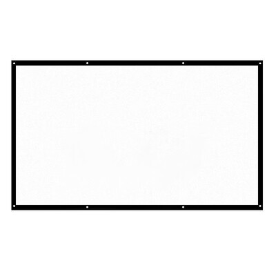 H120 120 Portable Projector Screen HD 169 White Dacron 100 Inch Diagonal Video Projection Screen Foldable Wall Mounted for Home
H120 120 Portable Projector Screen HD 169 White Dacron 100 Inch Diagonal Video Projection Screen Foldable Wall Mounted for Home