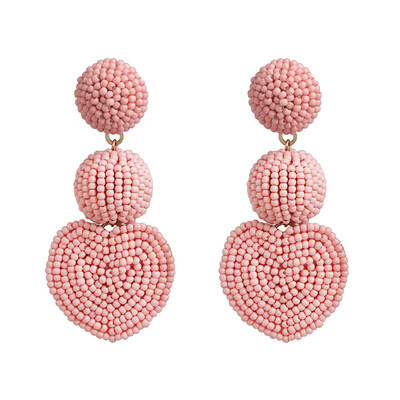 2019 New Heart Beads Gold Metal Love Drop Earrings Hollow Geometric Earrings Women Gifts Jewelry Brincos Pendientes
2019 New Heart Beads Gold Metal Love Drop Earrings Hollow Geometric Earrings Women Gifts Jewelry Brincos Pendientes
