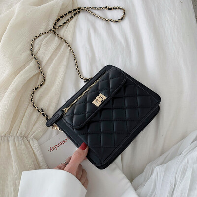 Womens bag 2019 new wave Korean fashion chain shoulder Messenger bag female wild ins rhombic chain small square bag
Womens bag 2019 new wave Korean fashion chain shoulder Messenger bag female wild ins rhombic chain small square bag