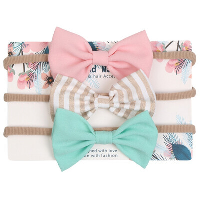 3pcsset Baby Headband Bow Headwear Good Elastic Boy Girl Beanie Spring Autumn Childrens hair accessories
3pcsset Baby Headband Bow Headwear Good Elastic Boy Girl Beanie Spring Autumn Childrens hair accessories