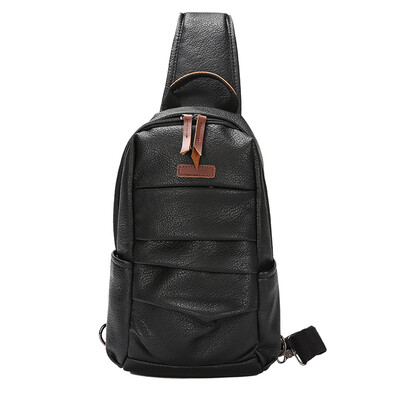 Soft leather chest bag mens casual large-capacity shoulder bag fashion mens sports bag Korean Messenger bag chest bag
Soft leather chest bag mens casual large-capacity shoulder bag fashion mens sports bag Korean Messenger bag chest bag