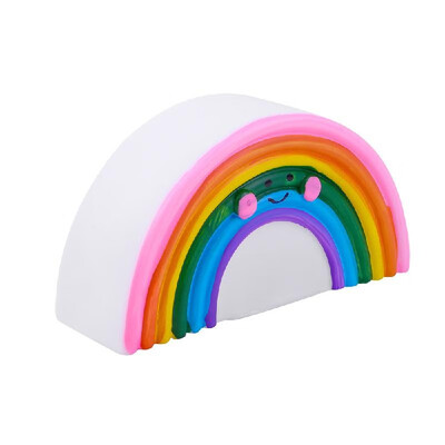 Korean Style Cute Silicone Decorative Light Childrens Room Decoration Decorative Night Rainbow ShapeLight
Korean Style Cute Silicone Decorative Light Childrens Room Decoration Decorative Night Rainbow ShapeLight