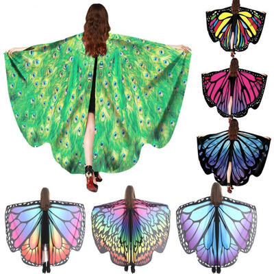 Fashion Festival Pixie Shawl Butterfly Colorful Cape Soft Cosplay Wings Costume Fairy
Fashion Festival Pixie Shawl Butterfly Colorful Cape Soft Cosplay Wings Costume Fairy