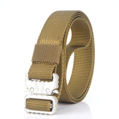 High Quality Nylon Belt Men solid color Insert Buckle belt Outdoor Sport Casual Wild Multifunction belt
High Quality Nylon Belt Men solid color Insert Buckle belt Outdoor Sport Casual Wild Multifunction belt