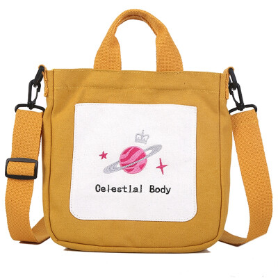 Summer fresh canvas bag lady bag Japanese tide one-shoulder hand Tote Bag foreign-style oblique Bag
Summer fresh canvas bag lady bag Japanese tide one-shoulder hand Tote Bag foreign-style oblique Bag
