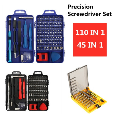 11045 In 1 Precision Screwdriver Set with Magnetic Driver Kit Professional Electronics Repair Tool Kit
11045 In 1 Precision Screwdriver Set with Magnetic Driver Kit Professional Electronics Repair Tool Kit