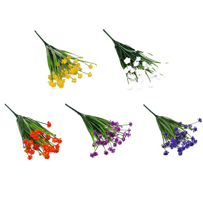 Artificial Plastic Flower Leaves 7 Branches Lifelike Floral Bonsai Home Decoration Photo Props
Artificial Plastic Flower Leaves 7 Branches Lifelike Floral Bonsai Home Decoration Photo Props