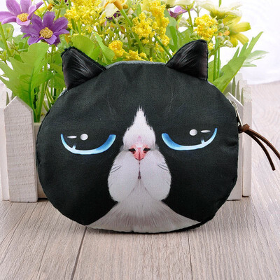 New Casual Handbag Purse Cute Fashion Women Coin Purse Cat Animal Print Mini Wallet Zipper Closure Small Clutch Bag
New Casual Handbag Purse Cute Fashion Women Coin Purse Cat Animal Print Mini Wallet Zipper Closure Small Clutch Bag