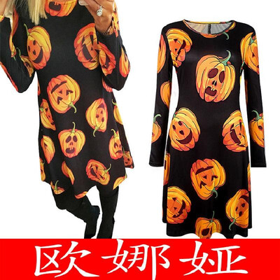 EBAY Spring&Autumn New Halloween Christmas Costume Europe&America Pumpkin Print Long Sleeve Dress 0150 Specials black
EBAY Spring&Autumn New Halloween Christmas Costume Europe&America Pumpkin Print Long Sleeve Dress 0150 Specials black