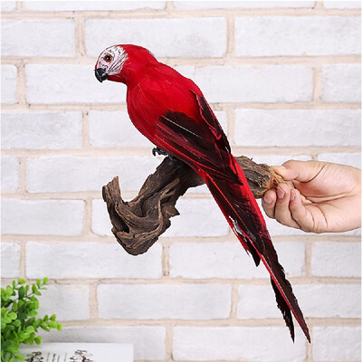 Living Room Bedroom Decoration Home Park Garden Vivid Artificial Bird Fancy Feather Parrot Decorative Prop
Living Room Bedroom Decoration Home Park Garden Vivid Artificial Bird Fancy Feather Parrot Decorative Prop