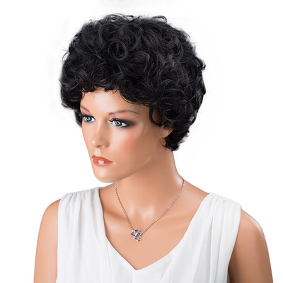 〖Follure〗Women Short Black Front Curly Hairstyle Synthetic Hair Wigs For Black Women
〖Follure〗Women Short Black Front Curly Hairstyle Synthetic Hair Wigs For Black Women