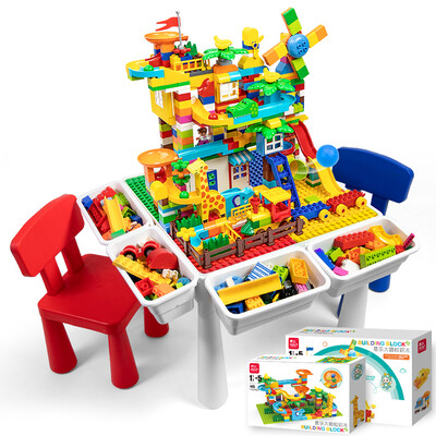 Wangao Wangao childrens toys assembled large particles compatible with LEGO product table 2-3-6 years old multi-functional storage boy&girl game learning table assembly 393
Wangao Wangao childrens toys assembled large particles compatible with LEGO product table 2-3-6 years old multi-functional storage boy&girl game learning table assembly 393
