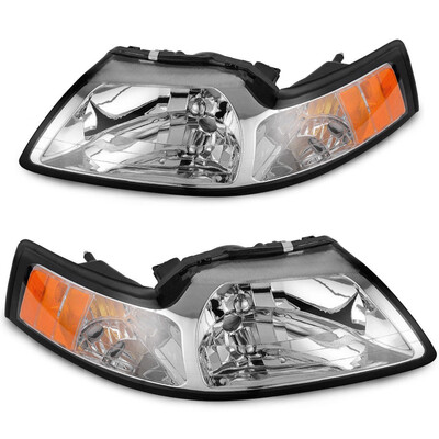 Chrome Housing Headlights For 1999-2004 Ford Mustang Pair Replacement LeftRight 2000 2001 2002 2003
Chrome Housing Headlights For 1999-2004 Ford Mustang Pair Replacement LeftRight 2000 2001 2002 2003
