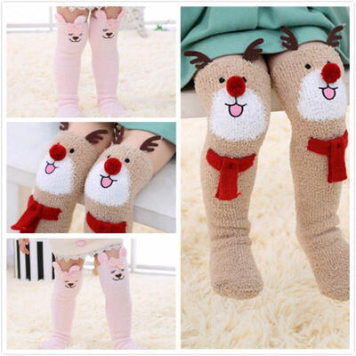 Baby Kids Toddlers Cute Non-slip Elk bear Tights Leg Long Knee High Socks Winter Warm Stockings
Baby Kids Toddlers Cute Non-slip Elk bear Tights Leg Long Knee High Socks Winter Warm Stockings