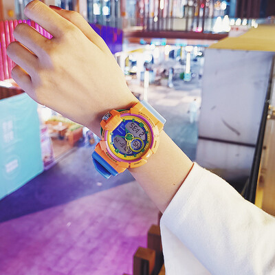 Personality Creativity of Colour-Colour-Coloured Electronic Watch Girls Junior High School Students Sports Waterproof Korean Simpl
Personality Creativity of Colour-Colour-Coloured Electronic Watch Girls Junior High School Students Sports Waterproof Korean Simpl